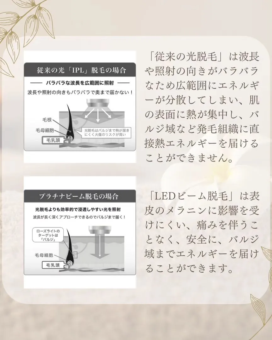 すね毛要らない方必見❗